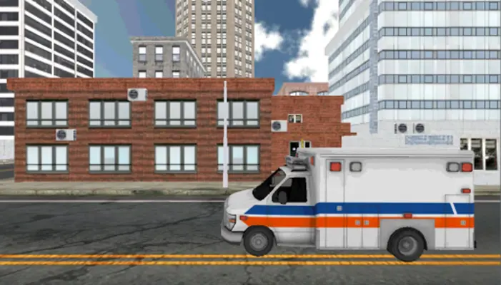 Ambulance Car Parking 3D android App screenshot 0