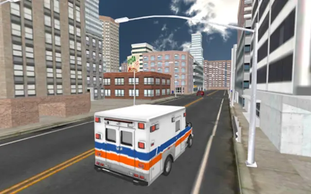 Ambulance Car Parking 3D android App screenshot 1